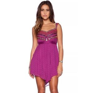 NWT Free People embellished jewel dress
